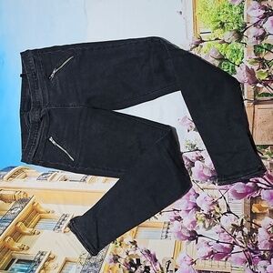 RtA Zippered Ankle Skinny Pull-on Pants Size Small